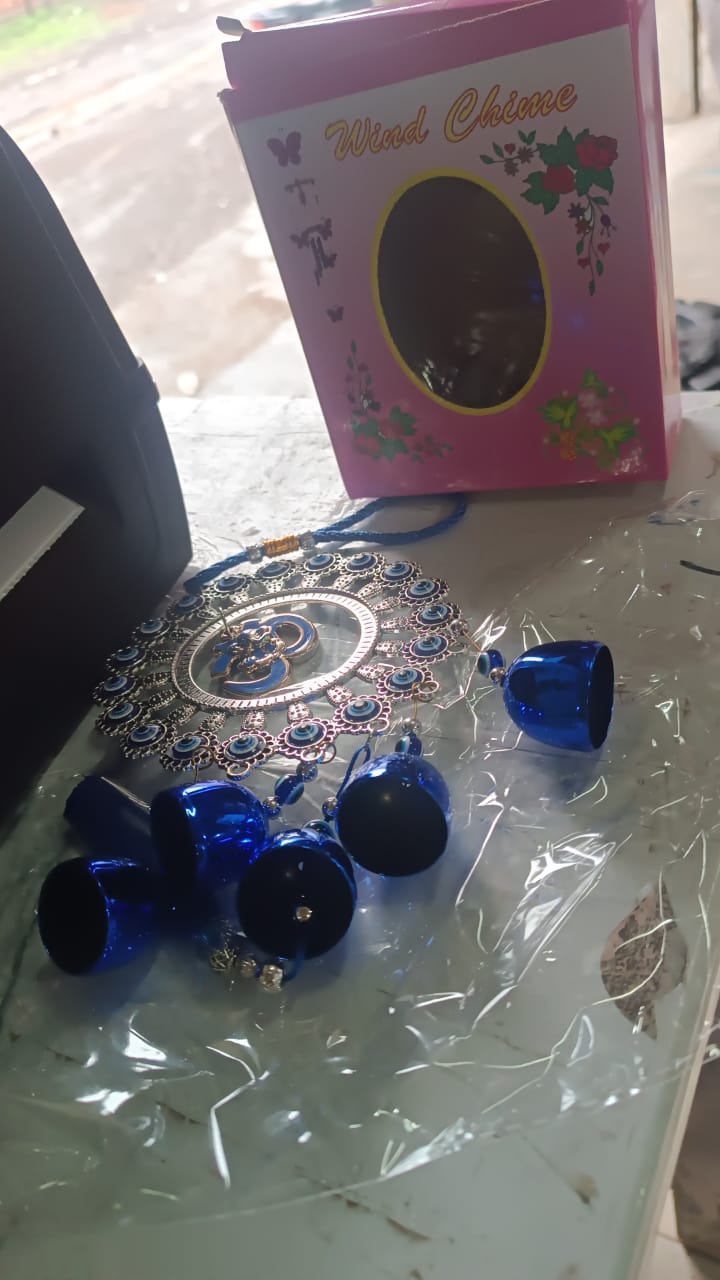 Decorative OM Evil Eye Wind Chime Wall Hanging (Mix Desin & 1 Pc) Decorative OM Evil Eye Wind Chime Wall Hanging (Mix Desin & 1 Pc)